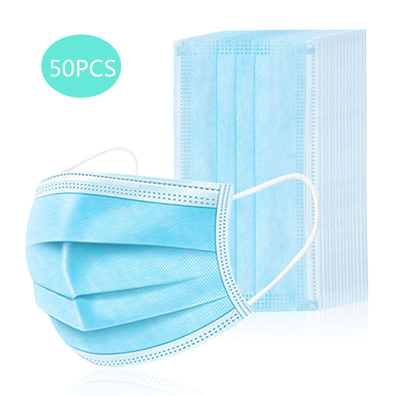 Maschera di protezione eliminabile dell'ospedale/maschera di protezione non tessuta eliminabile 175mm*95mm