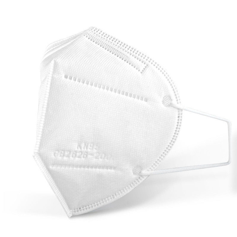 Maschera medica chirurgica bianca N95/maschera di respirazione monouso N95 nessuna valvola