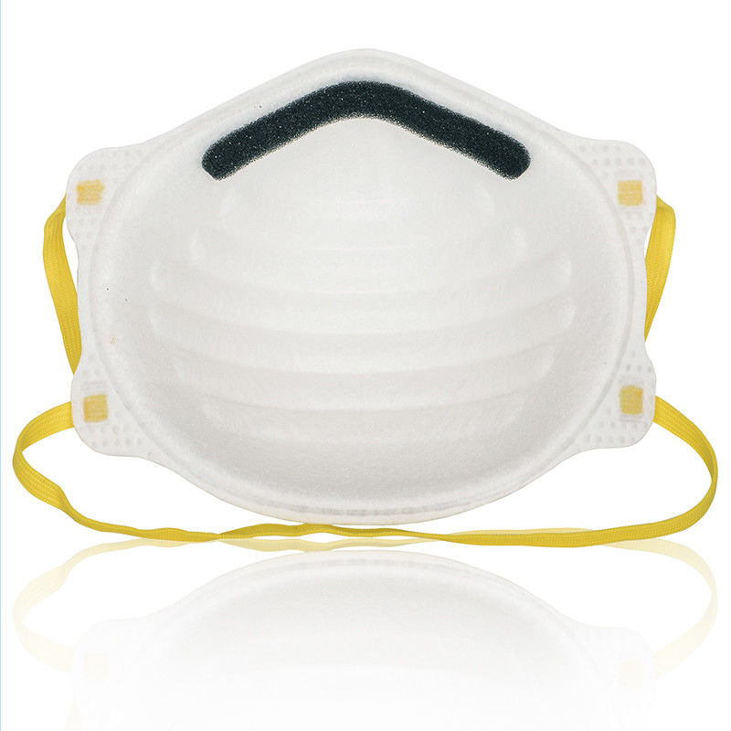 5 maschera di polvere riutilizzabile della piega FFP2/maschera polverizzata regolabile del respiratore N95