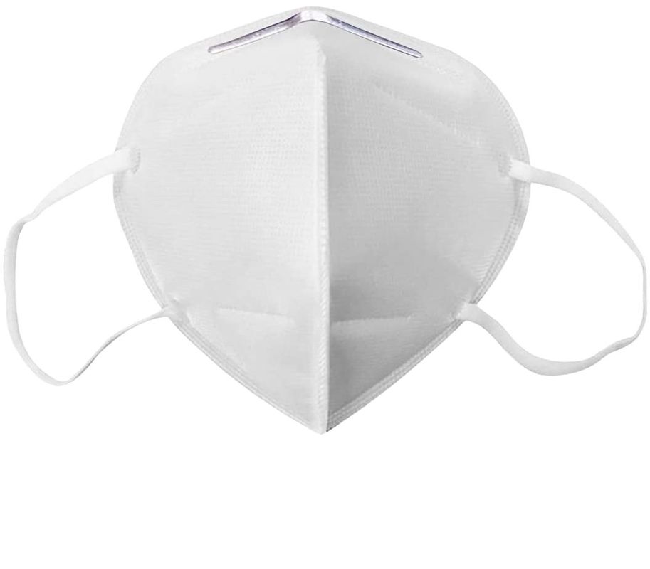 Tessuto rispettoso dell'ambiente di trasporto facile monouso della maschera di polvere N95 non