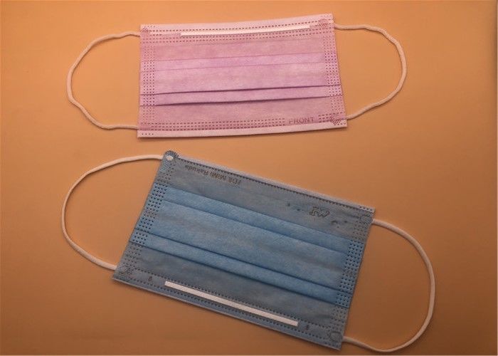 maschera eliminabile respirabile bianca 3Ply con il legame su Spunlace/Spunbond