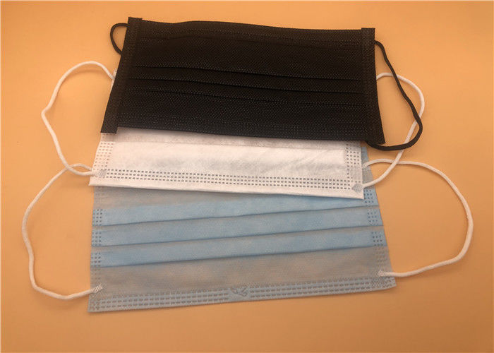 Maschera medica/respirazione dell'anti fronte di inquinamento maschera di protezione della chirurgia di Earloop di 3 pieghe