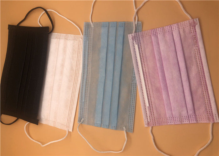 Maschera medica/respirazione dell'anti fronte di inquinamento maschera di protezione della chirurgia di Earloop di 3 pieghe