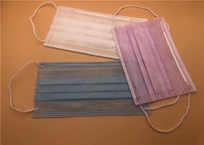 Capacità di filtrazione di colore blu medico della maschera del fronte di protezione della bocca alta