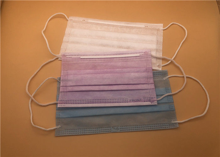 Capacità di filtrazione di colore blu medico della maschera del fronte di protezione della bocca alta