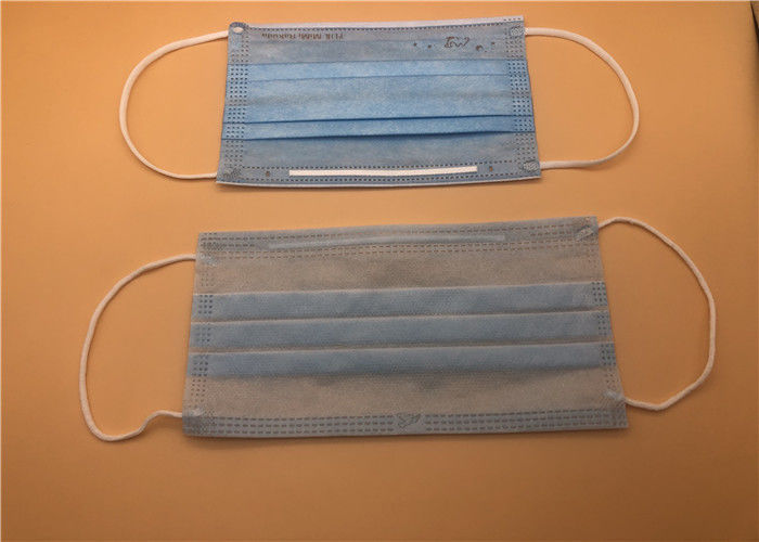 Multi strato una maschera chirurgica blu di 3 pieghe non che stimola supporto industriale
