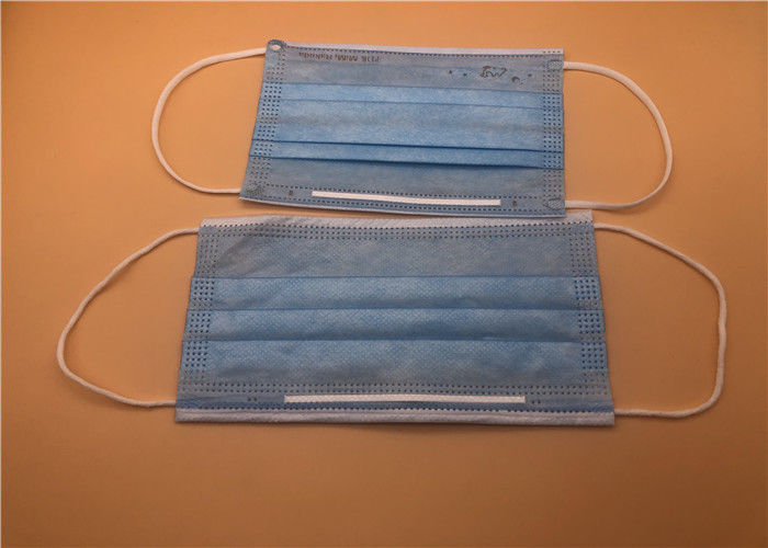 Multi strato una maschera chirurgica blu di 3 pieghe non che stimola supporto industriale
