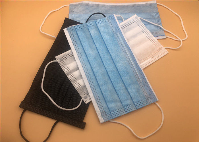 Maschera di protezione non tessuta eliminabile non d'irritazione/maschera blu eliminabile ipoallergenica