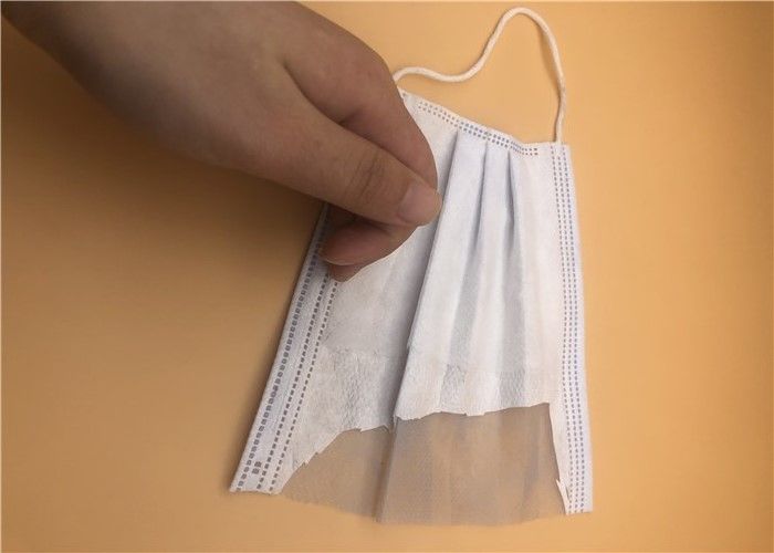 Maschera di protezione eliminabile respirante facile di 3 strati alto BFE delicatamente comoda