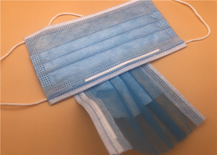 Adulto protettivo non tessuto eliminabile di colore blu della maschera di protezione di stile di Earloop