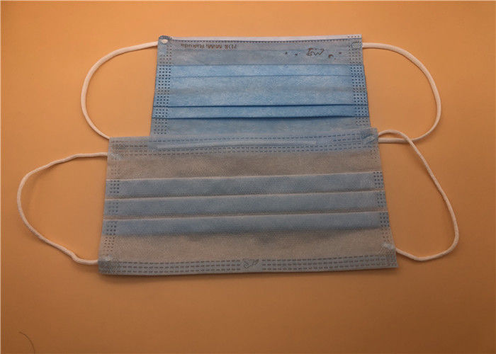 Filtrazione amichevole di strato della polvere della pelle a prova d'umidità tripla della maschera chirurgica