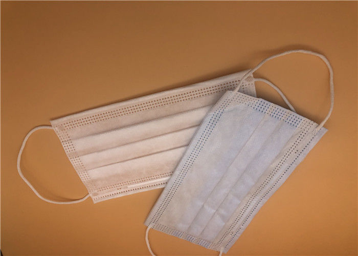 Il naso resistente fluido senza filaccia della maschera chirurgica di 3 pieghe protegge alto Breathability