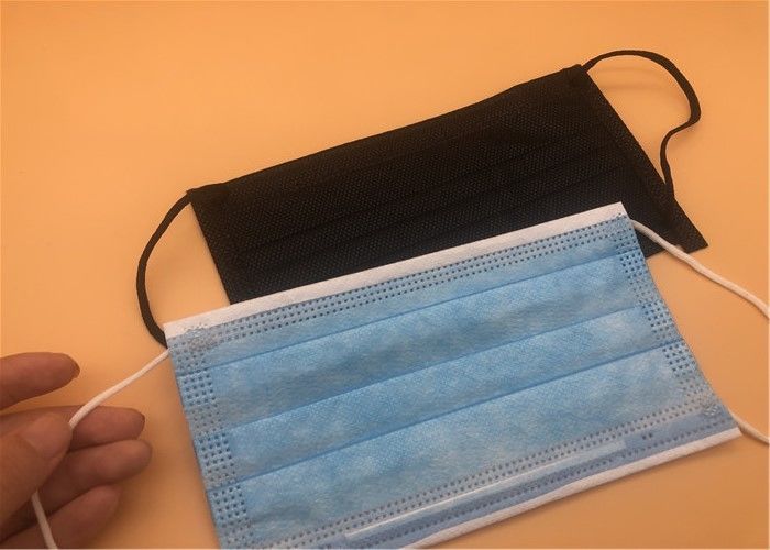 Maschera di protezione eliminabile non d'irritazione di 3 pieghe per il salone di bellezza di sanità della clinica