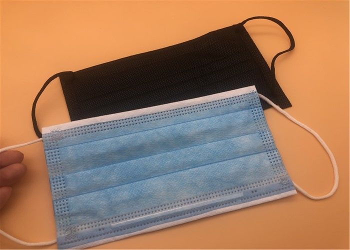 Maschera di protezione eliminabile non d'irritazione di 3 pieghe per il salone di bellezza di sanità della clinica