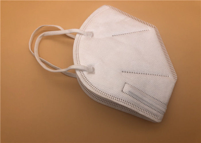 Anti pieghe eliminabile non tessuta FFP2 del respiratore facciale del filtro dalla maschera di influenza N95 3