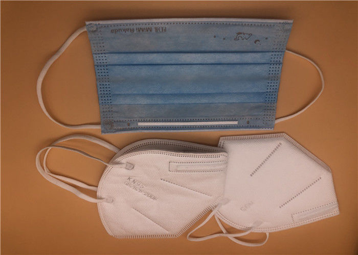 Maschera chirurgica non tessuta Kn95 cinque strati su misura con la barra di pressione regolabile