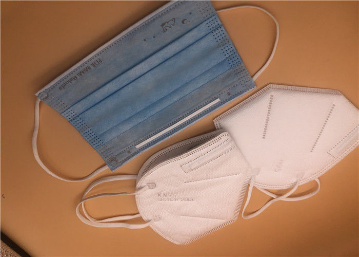 Maschera chirurgica non tessuta Kn95 cinque strati su misura con la barra di pressione regolabile