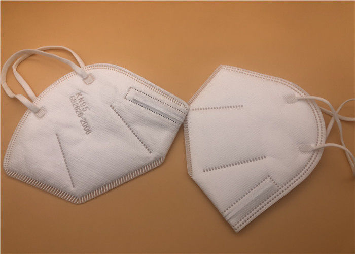 Maschera di polvere eliminabile del Nonwoven FFP2/maschera pieghevole N95 del mezzo fronte stile di Earloop